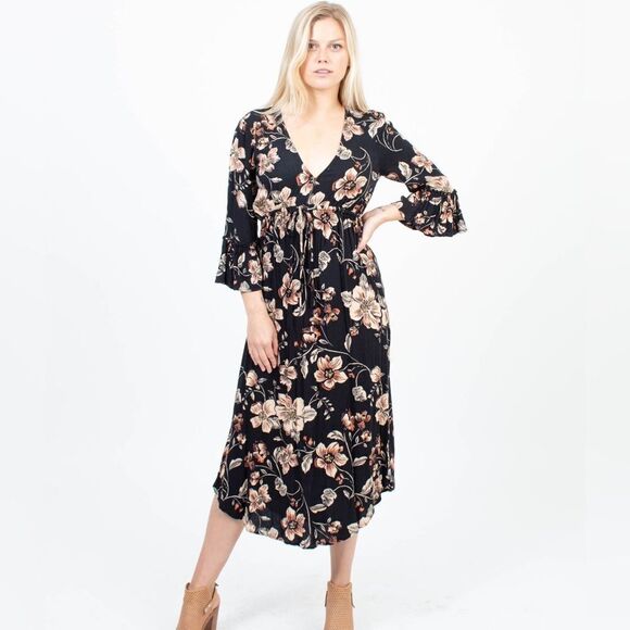 Anthropology saltwater luxe floral dress - Picture 1 of 6